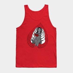 “Hearts are Wild Creatures—That’s why our Ribs are Cages” Tank Top